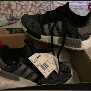 Adidas Kids Black and White Sneakers